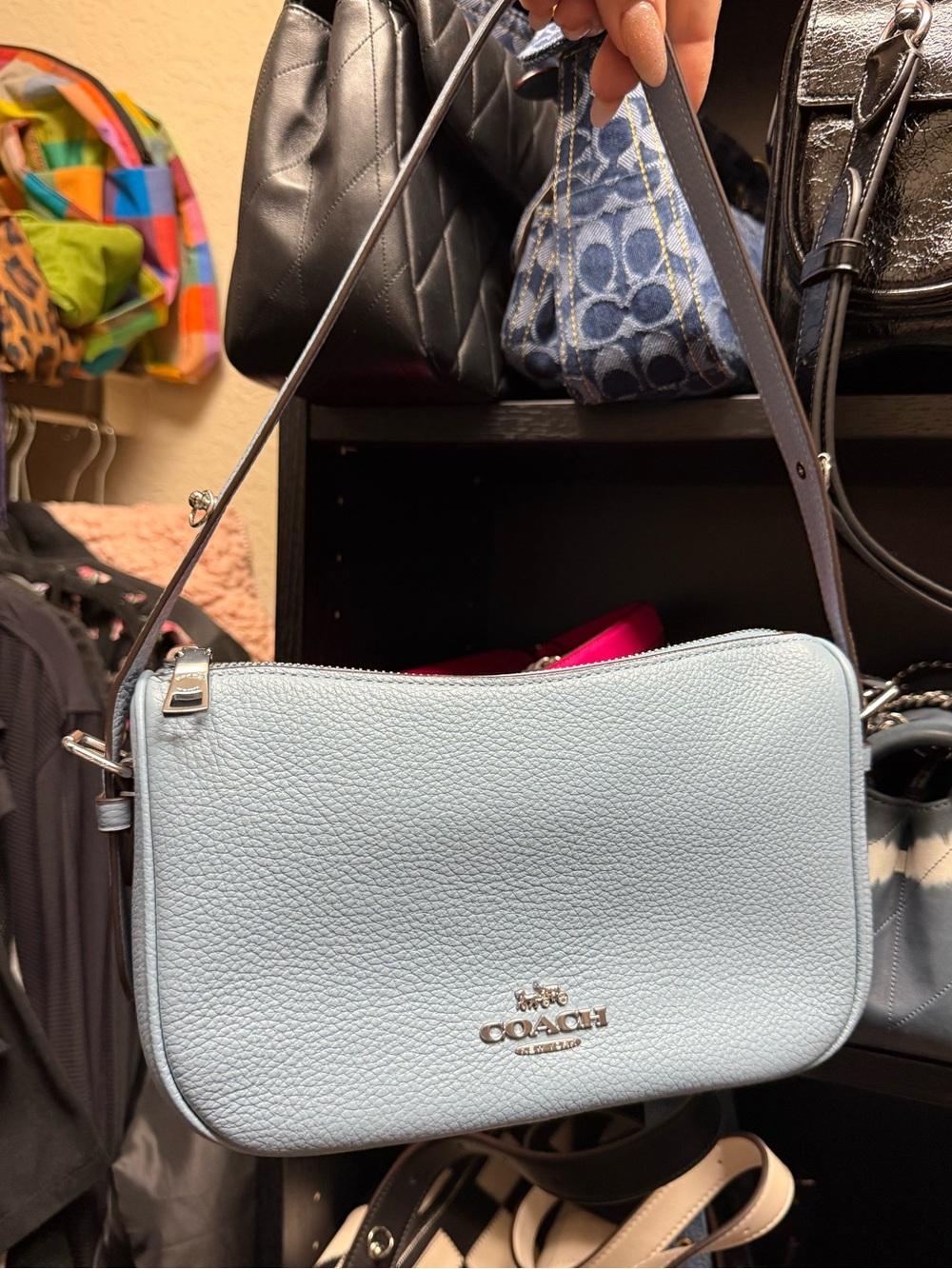 Kailey Shoulder Bag Bluebell - Picture 3 of 3